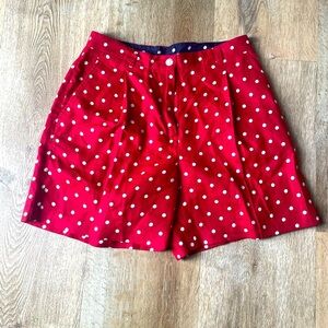Vintage Lauren Ralph Lauren Petite Polka Dot Shorts